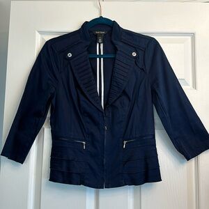 Blue blazer - size 4 - WHBM